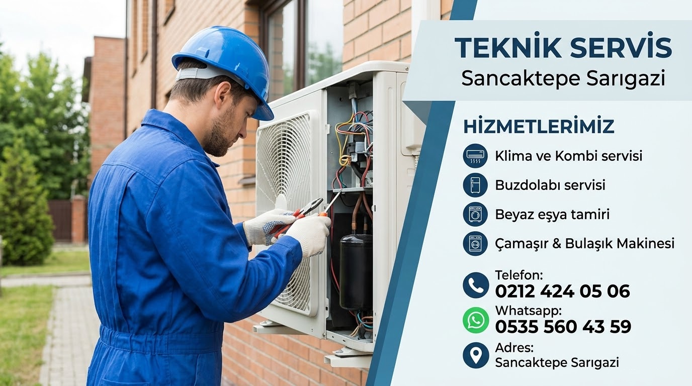 Sarıgazi Beyaz Eşya Servisi